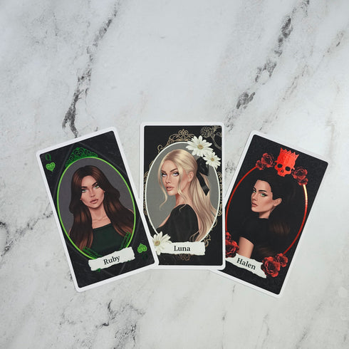 Amo Jones Character Cards