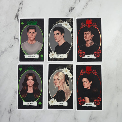 Amo Jones Character Cards
