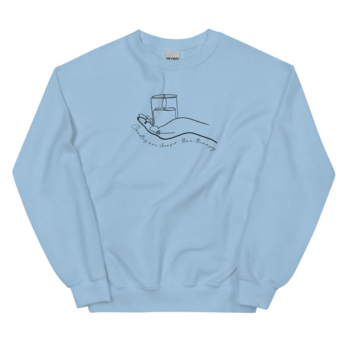 Candles Are Cheaper Than Therapy Sweatshirt