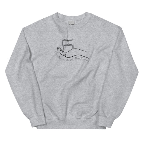 Candles Are Cheaper Than Therapy Sweatshirt